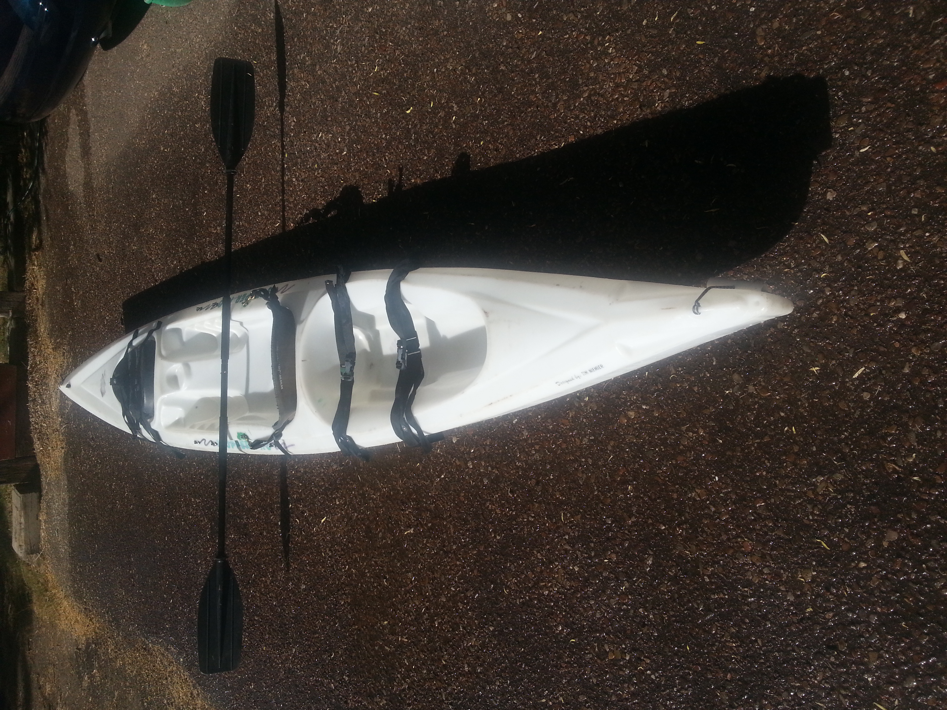 White Scupper Pro Single Seater Kayak Rental