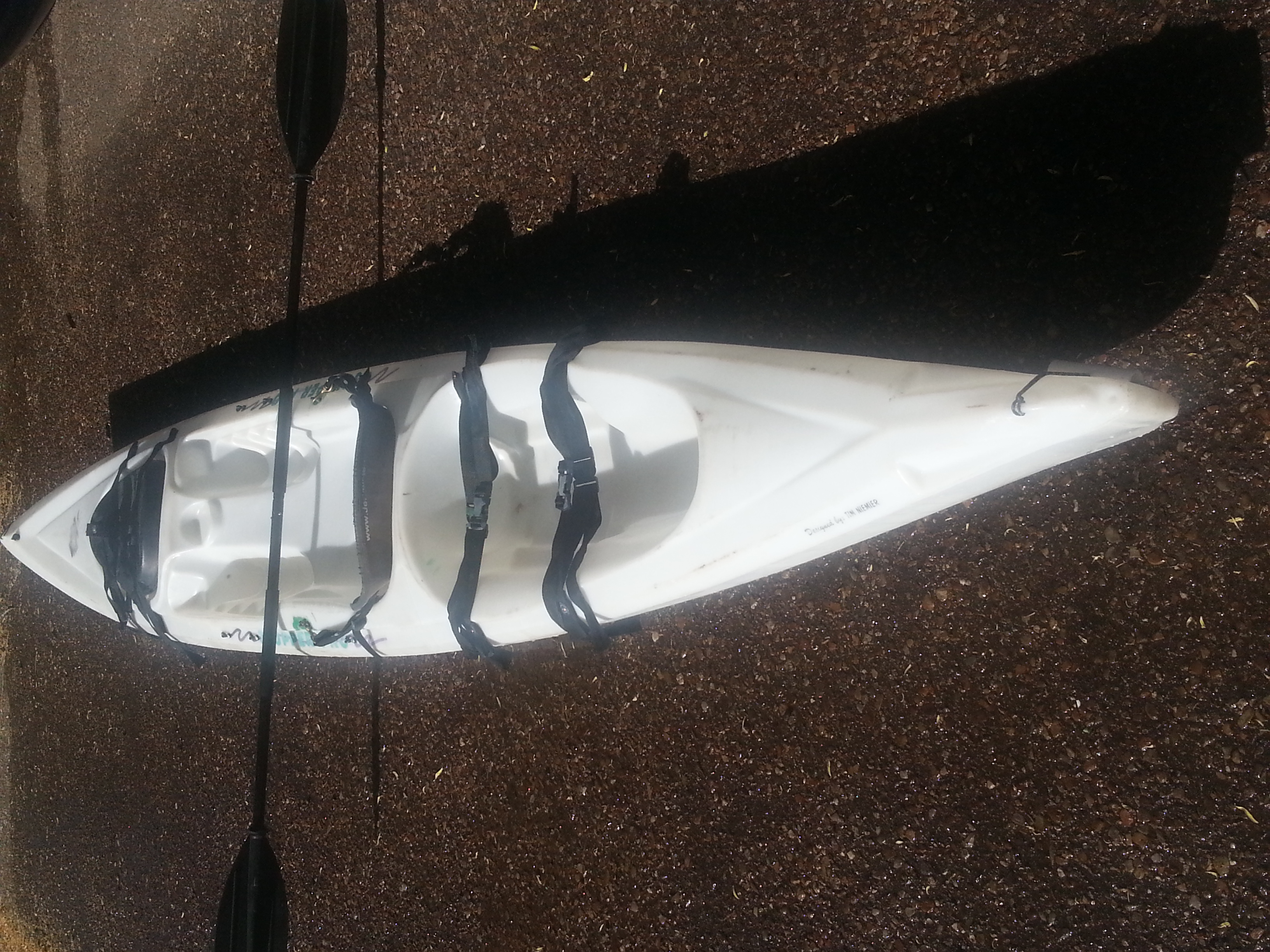White Scupper Pro Single Seater Kayak Rental