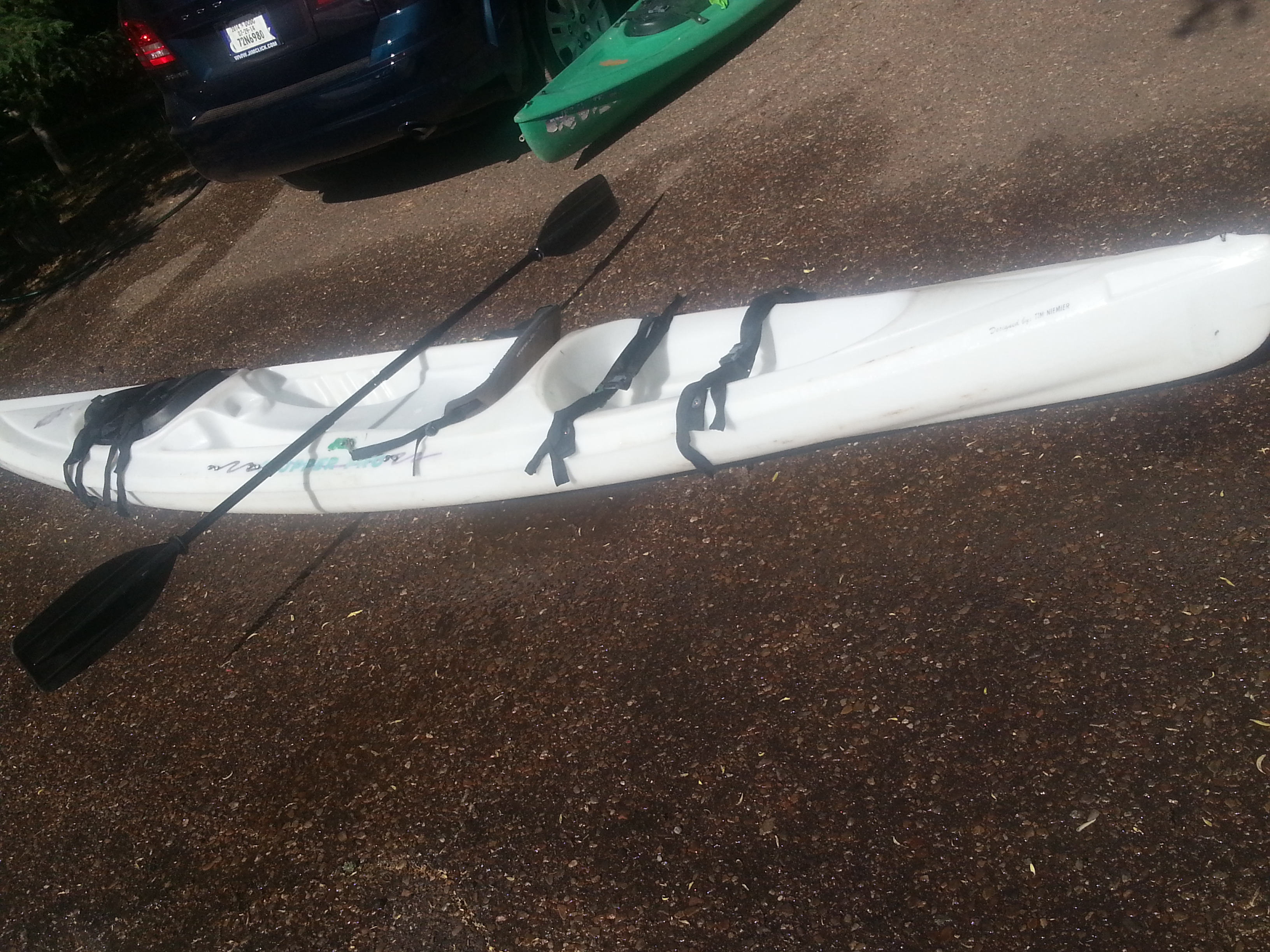 White Scupper Pro Single Seater Kayak Rental