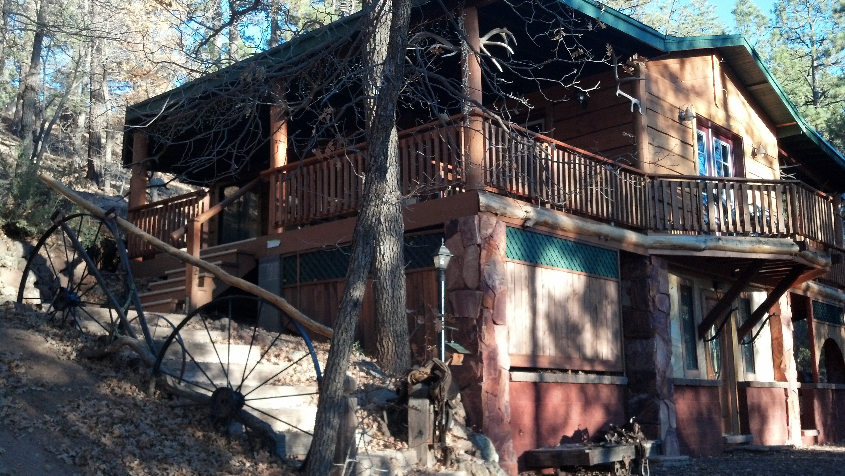Pinetop Arizona Cabin Rental Vacation White Mountain Cabin Rentals